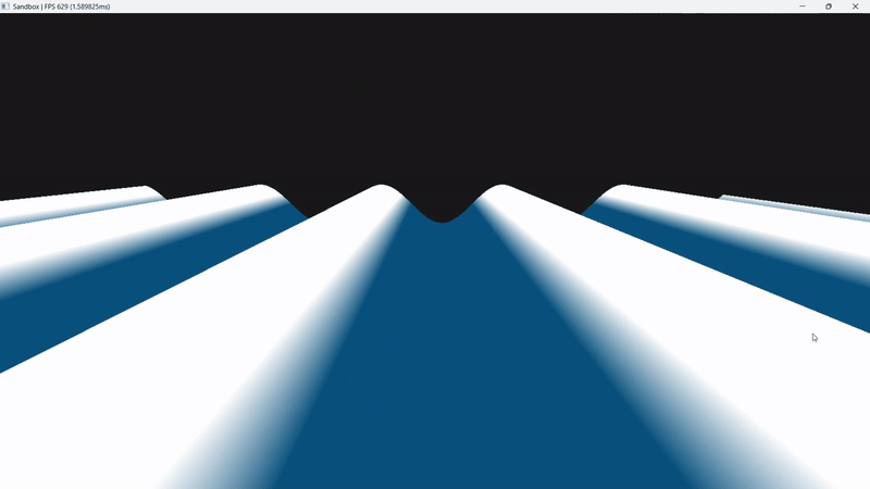 animated sine wave