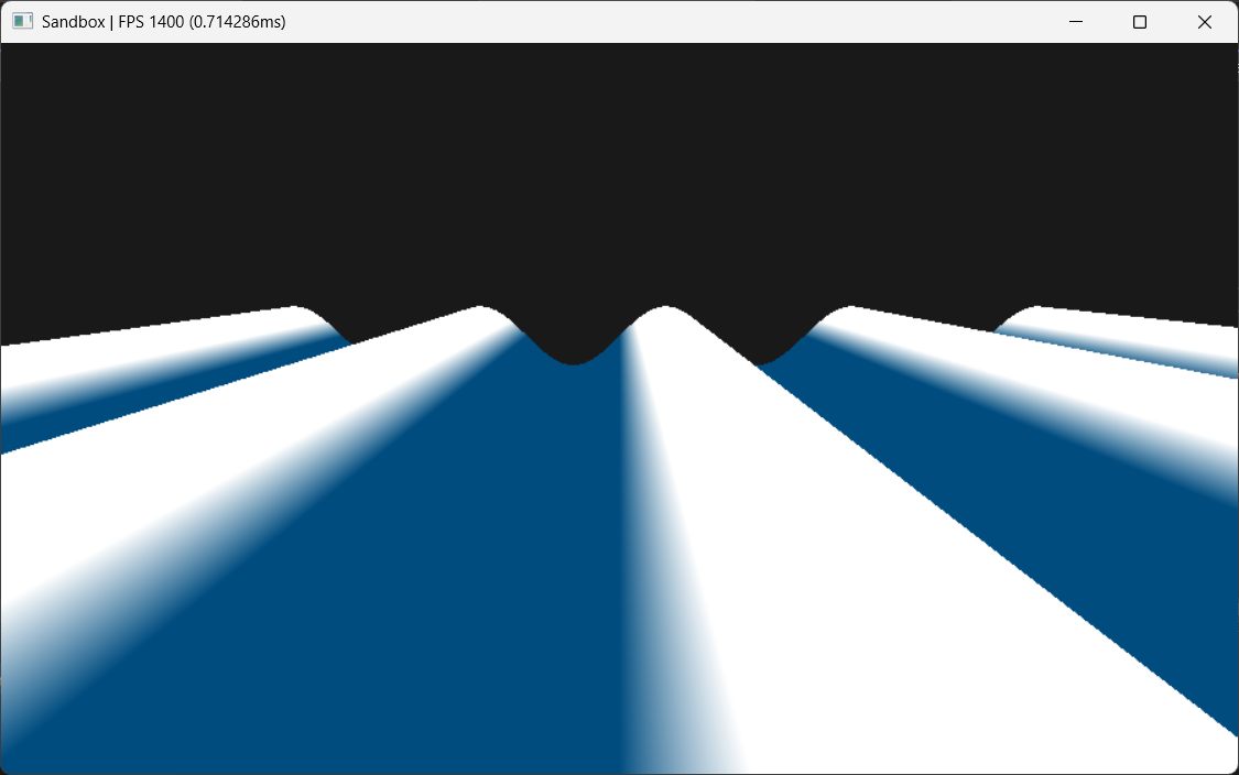 static sine wave color